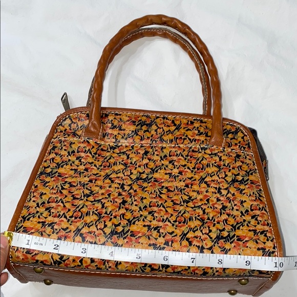 Floral Brown Patricia Nash Handbag - Picture 4 of 10
